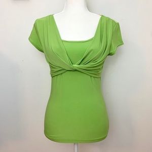 Wrapper Lime green wrap top